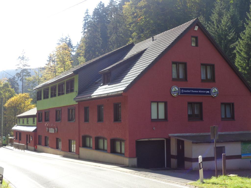 Gasthof Thomas Muentzer Steinheid Ngoại thất bức ảnh